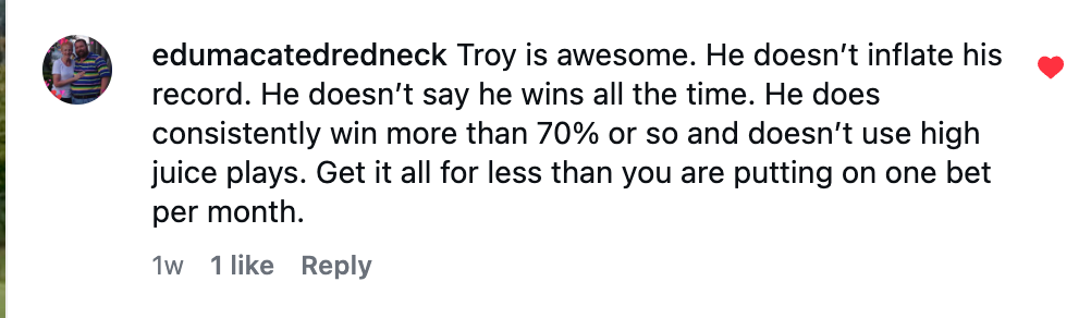 Member comment about Troy 5