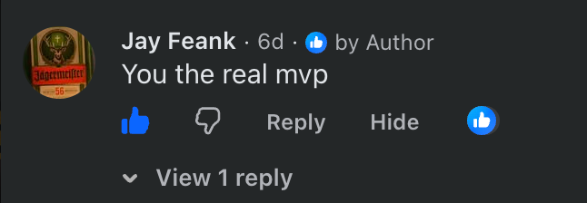 Member comment about Troy 15